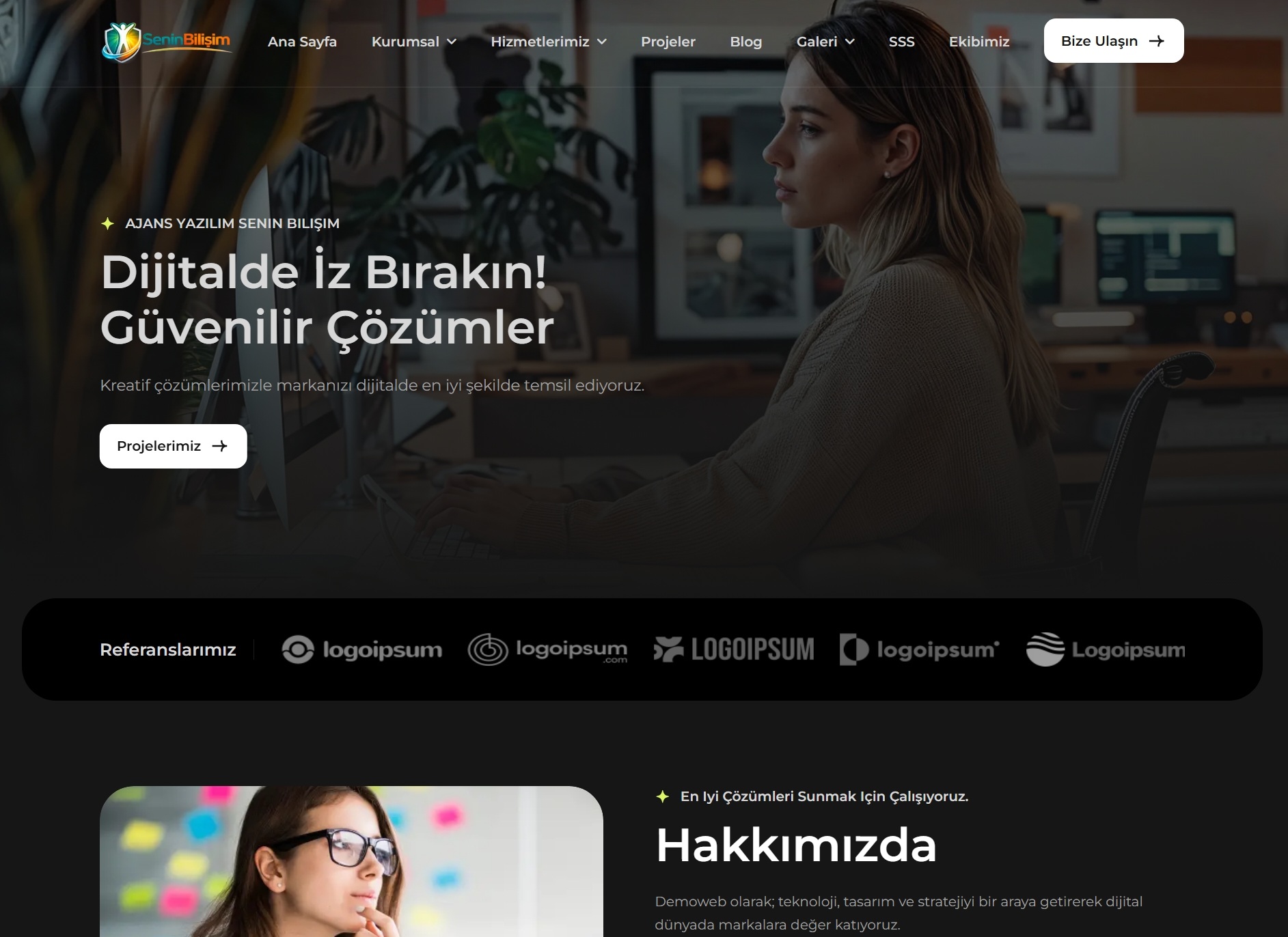 Ajans Web Hazır Yazılım Scripti