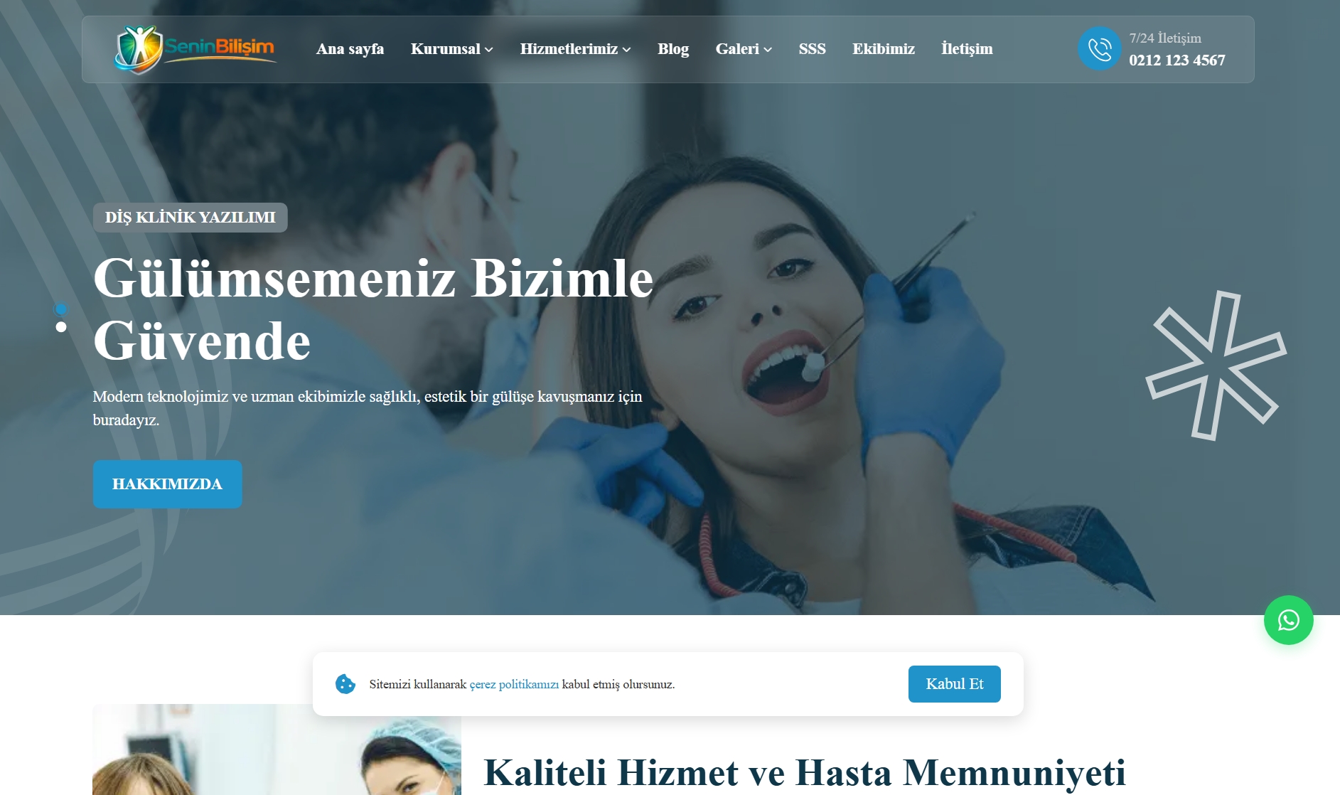 Diş Klinik Hazır Scripti