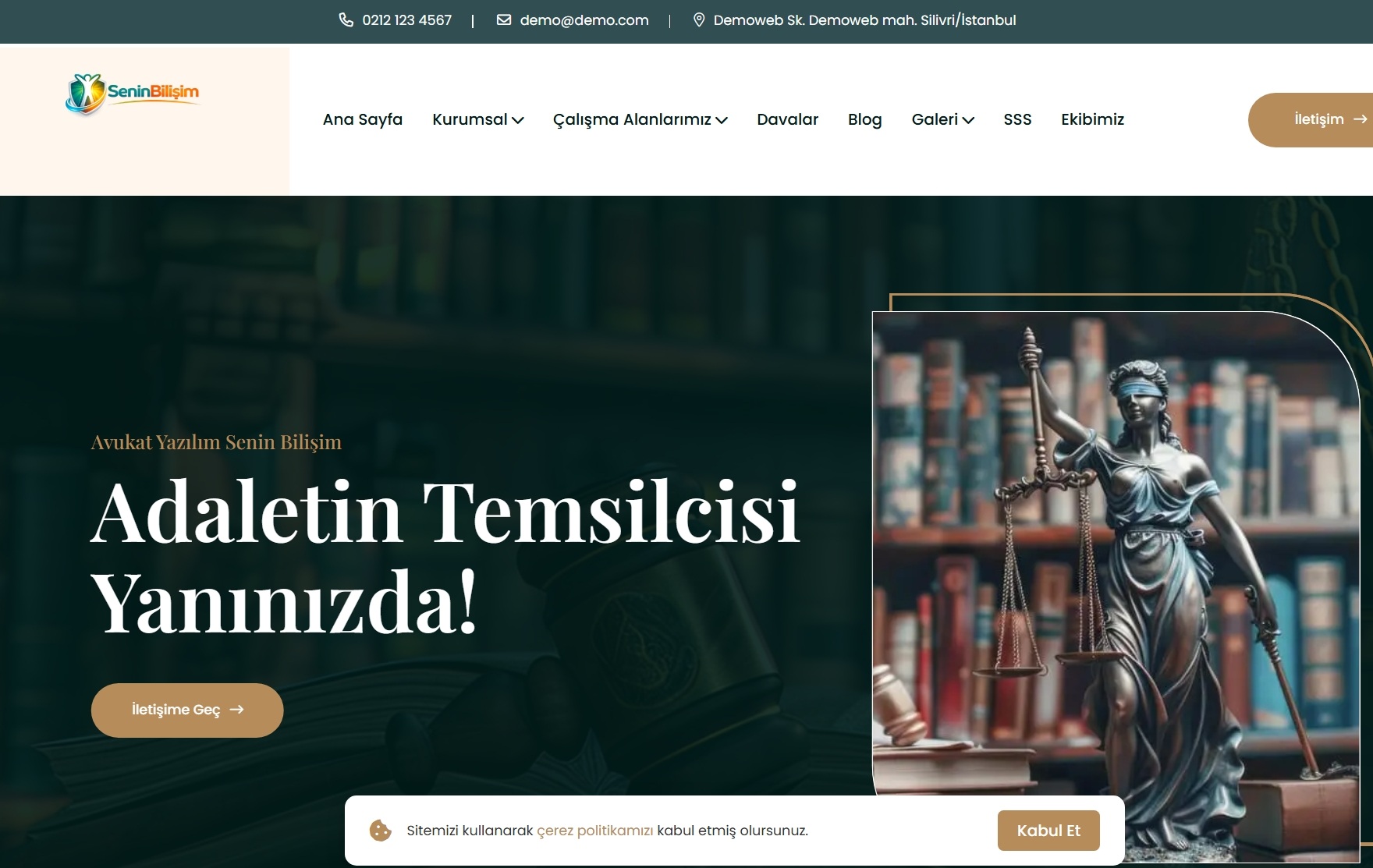 Avukat Web Hazır Yazılım Scripti